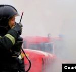 В Воронеже на одном из предприятий произошёл пожар